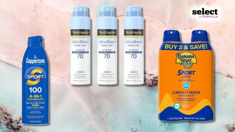 11 Top Spray Sunscreens for Effortless Sun Protection