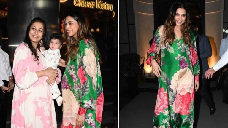 Pregnant Deepika Padukone Brings Florals Back in an Iconic Dinner Date Look!
